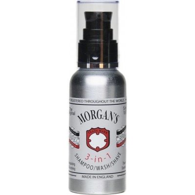 Morgan's Shampoo Wash Shave 3v1 šampon a mýdlo a pěna na holení 100 ml – Zboží Dáma