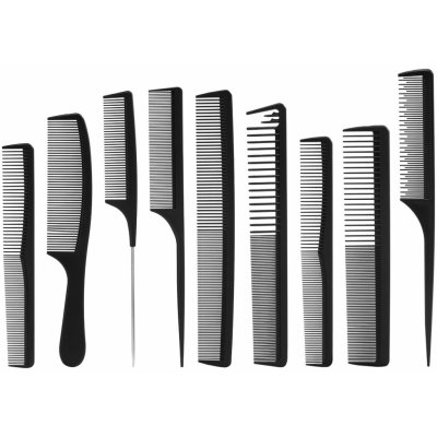 Activeshop sada hřeben ů Toni & Guy Carbon N-20 9 ks – Zboží Mobilmania