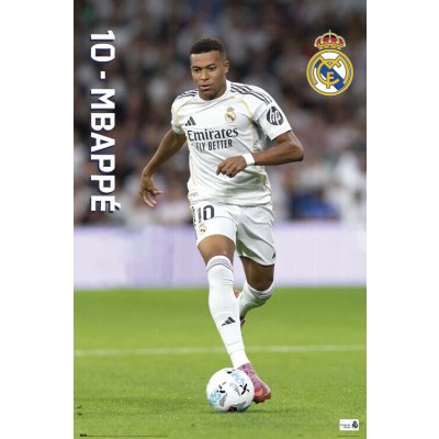 Plakát, Obraz - Real Madrid - 2025/2026 MBAPPE, 61 × 91.5 cm – Hledejceny.cz