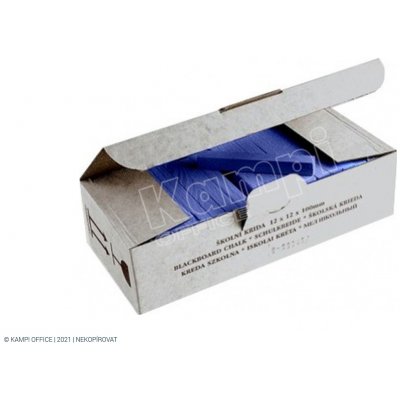 KOH-I-NOOR Křídy školní modré 100ks – Zboží Dáma