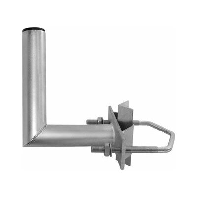 Anténní držák 15cm na stožár s vinklem, rozteč třmenu 100mm, trubka 35mm, výška 17cm – Sleviste.cz