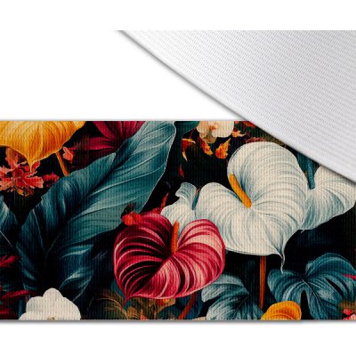 Takoy Guma s potiskem 5 cm barevné tropické květiny – Sleviste.cz