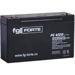 fgFORTE 6V 12Ah FG6120 – Zboží Mobilmania