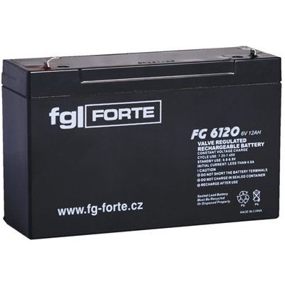 fgFORTE 6V 12Ah FG6120 – Zboží Mobilmania