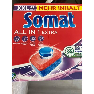 Somat Gold All in1 Extra Tablety do myčky 63 ks – Hledejceny.cz