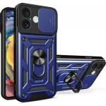 Hybrid Armor CAMSHIELD / odolné pouzdro / kryt 4v1 / pro Apple iPhone 16 Plus (6,7") modré – Zboží Mobilmania