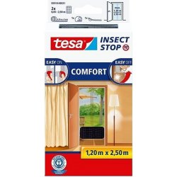 TESA 55910 Síť proti hmyzu 120x250 cm COMFORT, antracit