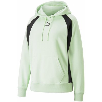 Puma dámské mikina CLASSICS BLOCK HOODIE TR 53819132 Zelená – Zboží Mobilmania