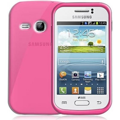 Pouzdro Celly Gelskin Samsung S6310 Galaxy Young růžové