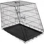 Selko klec do auta pro psy 2 dveře zkosená 75 x 52 x 61 cm – Sleviste.cz