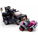 Sluban B0653 Policie SWAT vyzbrojený vůz a zloděj na 4-kolce – Zboží Dáma