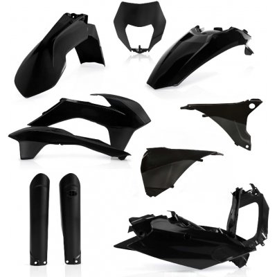 Acerbis plastový full kit KTM EXC/EXCF 2016 černá – Sleviste.cz