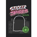 Sticker Zombies - Studio Rarekwai Srk