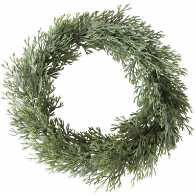 Boltze Home Ručně vzrobený věnec na dveře TANNE, Ø 30 cm zelený – Hledejceny.cz