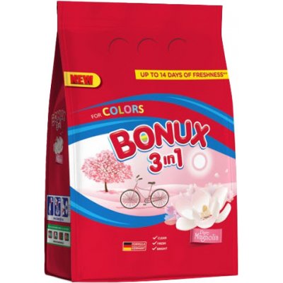 Bonux prací prášek color pure Magnolia 80 PD 6 kg