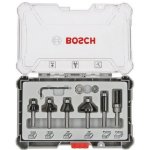 Bosch 6dílná sada frézovacích bitů 2607017469 – Zboží Dáma