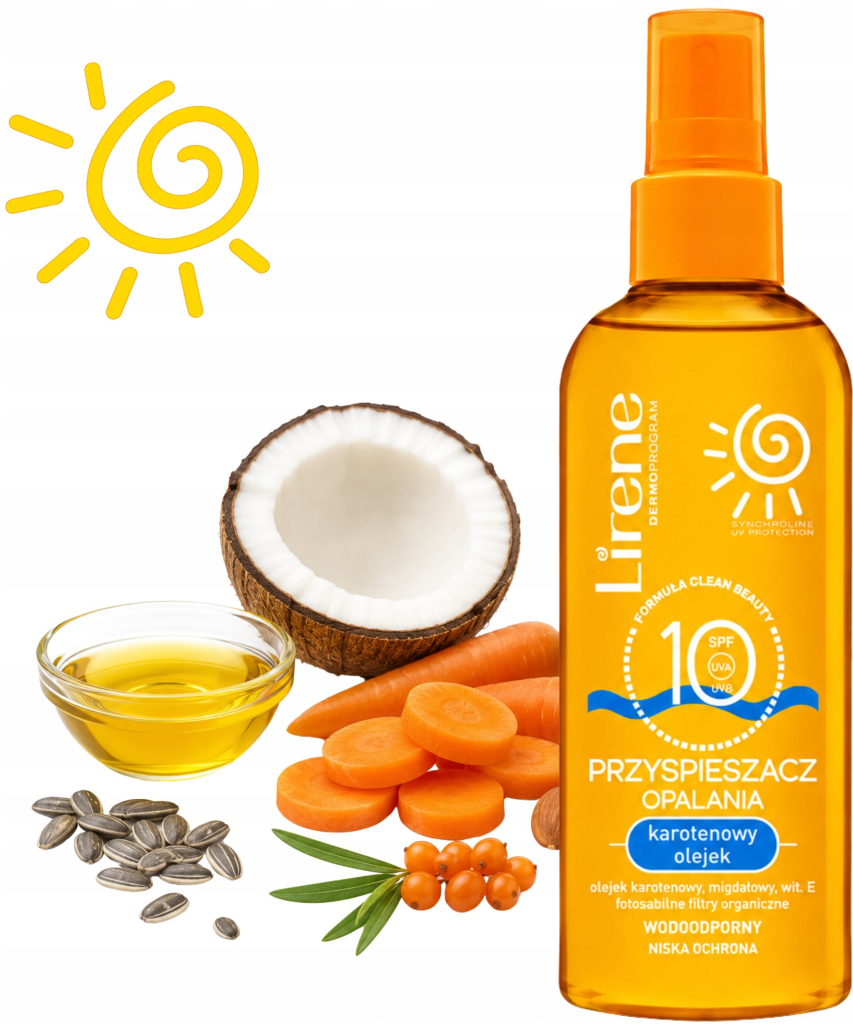 Lirene Sun urychlovač opálení těla SPF10 150 ml