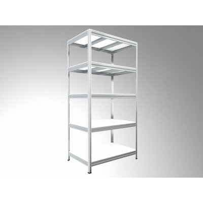 Biedrax Regál 60 x 120 x 210 cm 5 polic – HobbyKompas.cz