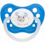 Canpol babies Bunny and Company silikon symetrický modrá beran – Zboží Dáma