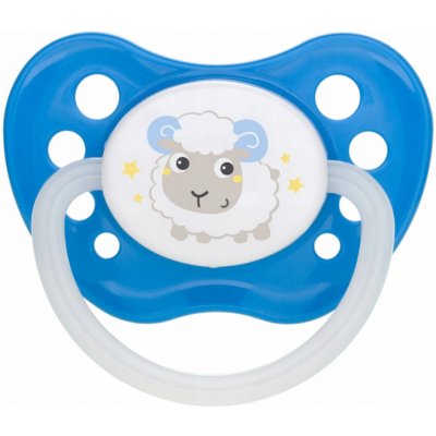 Canpol babies Bunny and Company silikon symetrický modrá beran – Zboží Dáma