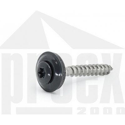 Šroub klempířský nerez 4,5x35mm, antracit RAL7016, T20 – Hledejceny.cz