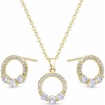 Biju PARIS 0045 Set náušnice + řetízek 10_0045 – Hledejceny.cz