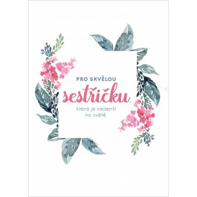 Přání pro sestřičku – Zboží Dáma