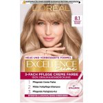 L'Oréal Excellence 8,1 blond popelavá světlá – Zboží Mobilmania