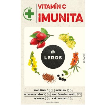 Leros Imunita Vit.C Šípek&Rakytník 20 x 2 g