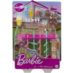 Mattel Barbie mini herní set s mazlíčkem grilování GRG76 – Zboží Mobilmania
