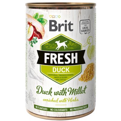 Brit Dog Fresh Duck with Millet 400g