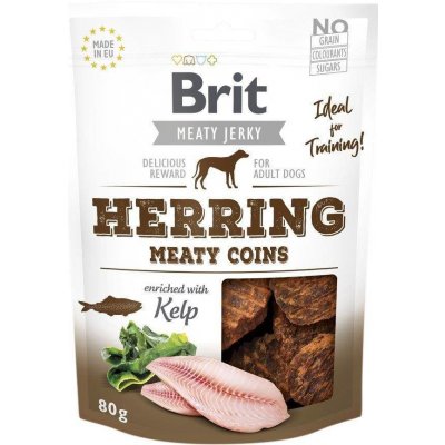 BRIT Jerky Snack Herring Meaty Coints 80 g – Zbozi.Blesk.cz