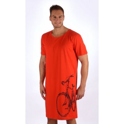 Cool Comics bicykl noční košile krátký rukáv červená