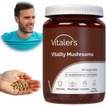 Vitaler's Vitalizující houby veganské 60 kapslí – Hledejceny.cz