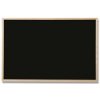 Tabule Bi-Office - černá křídová tabule - 80 × 60 cm 0601010