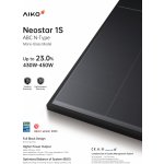 AIKO Solární panel A440-MAH54Mb N-Type ABC 440 Wp – Zboží Mobilmania