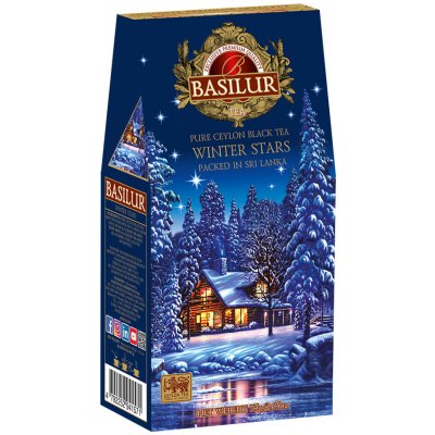 Basilur Infinite Moments Winter Stars papír 75 g – Zboží Mobilmania