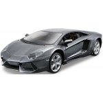 Maisto Kit Lamborghini Aventador model ke skládání šedá 1:24 – Zboží Dáma