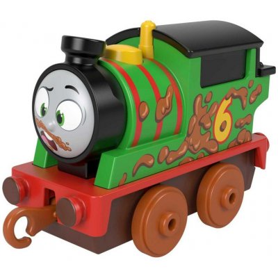 Mattel Fisher-Price Tomáš a přátelé TAHACÍ KOVOVÁ MAŠINKA Percy – Zboží Dáma
