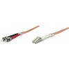 síťový kabel Intellinet 471312 LC/ST optický, OM1, 2m, oranžový