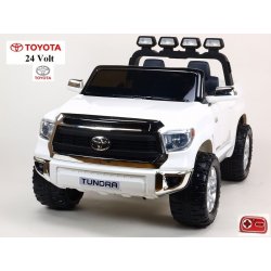 Specifikace Toyota licence Toyota Tundra 24V pro dvě děti největší  elektrické autíčko dvoumístné bílá - Heureka.cz