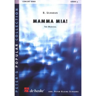 Abba: mamma mia! noty pro koncertní orchestr, party, partitura – Hledejceny.cz