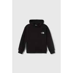 The North Face Oversized Hoodie černá melanžová