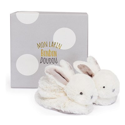 Doudou et Compagnie Sada botiček s chrastítky králíček – Zboží Dáma