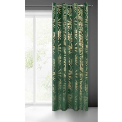 HOTOVÝ ZÁVĚS ELENA 140X250 CM ZELENÁ – Hledejceny.cz