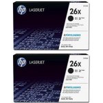 HP 26X originální tonerová kazeta dvojbalení černé CF226XD – Zbozi.Blesk.cz