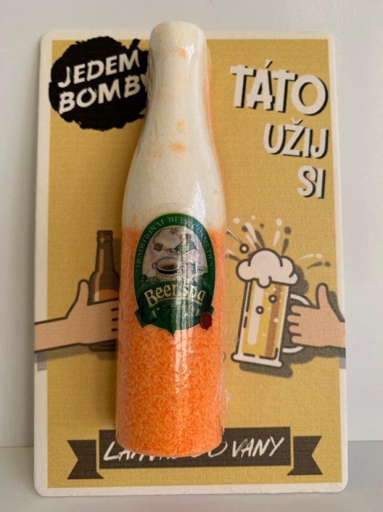 Bohemia Gifts dárková šumivá bomba do koupele pro tatínka 80 g – Zboží Dáma