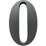 Domovní číslo popisné 0 na zateplenou fasádu barva černá, výška 170 mm – Sleviste.cz