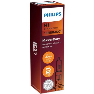 Philips MasterDuty 13258MDC1 H1 P14,5s 24V 70W – Zboží Mobilmania