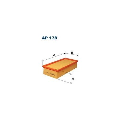Vzduchový filtr FILTRON AP 178 – Hledejceny.cz